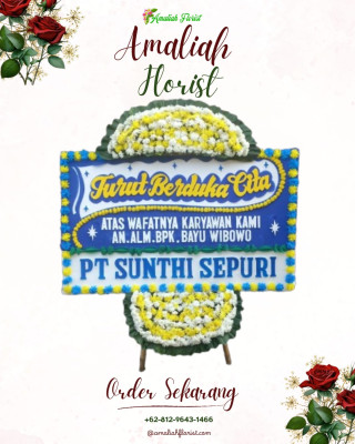 Papan Bunga Duka di Salapian