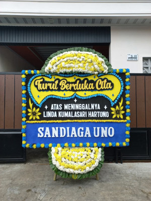 Papan Bunga Duka di Salapian